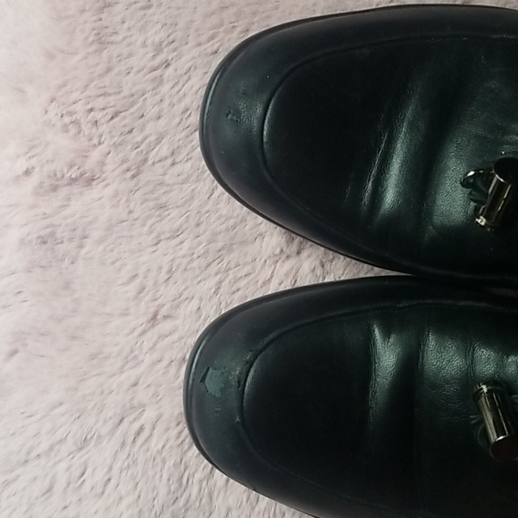 Prada Black Toggle Loafers - Picture 2 of 6